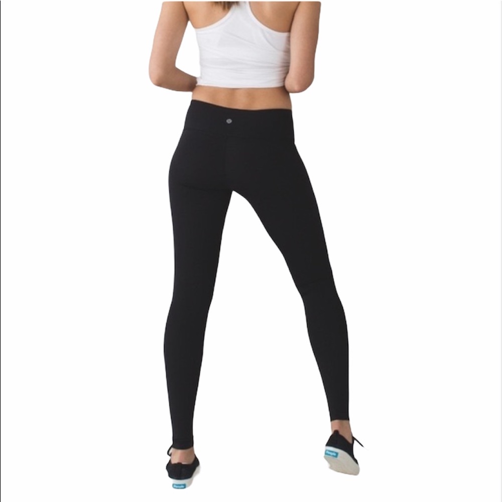 Lululemon Wunder Under Black Leggings Size 4